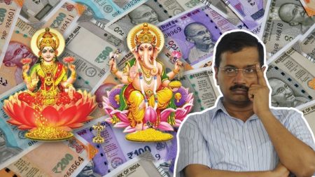 Print Lakshmi-Ganesh on currency Arvind Kejriwal