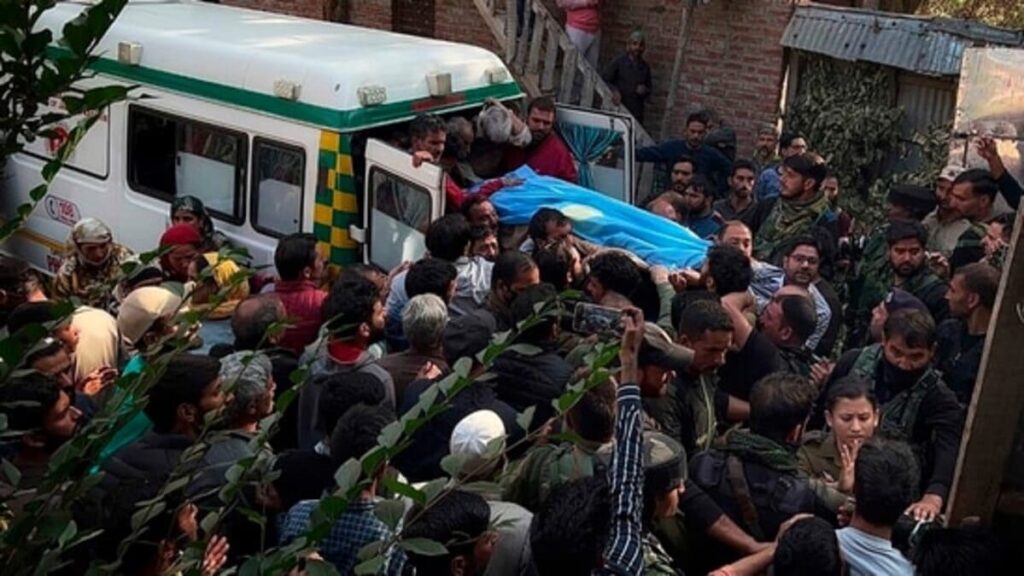 Islamic Terrorist group claims killing Kashmiri Hindu Puran Krishan Bhatt