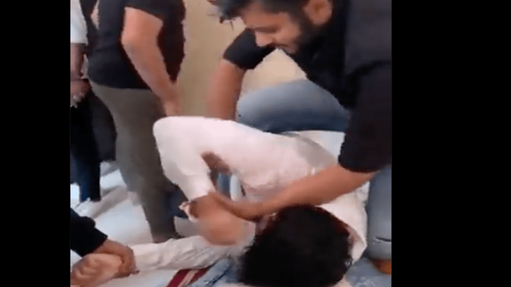 Group of Muslims attack Hindu student