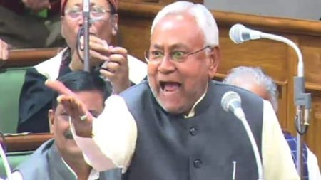 Why did Nitish Kumar lose his cool in Bihar assembly?